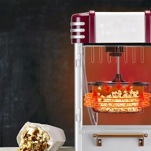 Máquina Expendedora de <span class=keywords><strong>Palomitas</strong></span> de Maíz Eléctrica Comercial con Función Automática, Modelo <span class=keywords><strong>para</strong></span> Uso Doméstico - Product Image 2