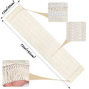 <span class=keywords><strong>Chemin</strong></span> <span class=keywords><strong>de</strong></span> <span class=keywords><strong>table</strong></span> en maille blanche <span class=keywords><strong>de</strong></span> vente chaude avec style <span class=keywords><strong>de</strong></span> paillettes <span class=keywords><strong>de</strong></span> <span class=keywords><strong>gaze</strong></span> <span class=keywords><strong>de</strong></span> conception <span class=keywords><strong>de</strong></span> gland tissé creux géométrique pour une scène <span class=keywords><strong>de</strong></span> salle à manger chaude - Product Image 5