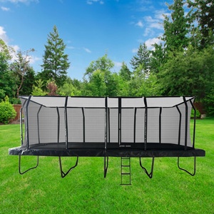 <span class=keywords><strong>Trampoline</strong></span> rectangulaire 10x23FT avec <span class=keywords><strong>filet</strong></span> de sécurité en <span class=keywords><strong>mousse</strong></span> PVC polypropylène - Product Image 4