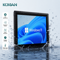 Computadora Industrial de Panel con Rs485, Computadora de Automatización Industrial, Control de 18.5 Pulgadas, IP65, Resistente al Agua