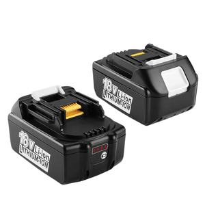 Batteria Sostitutiva per <span class=keywords><strong>Mak</strong></span> Bl1840 18V 4.0Ah 6.0Ah Lxt, Leggera e Portatile con Uscita USB Tipo C, Ricarica Rapida, Protezione BMS - Product Image 1