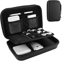 Étui de voyage léger personnalisé OEM ODM en EVA pour adaptateur secteur Macbook, batterie externe, souris Apple, carte SD, sac, boîte, pochette