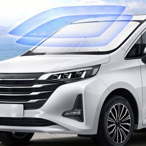 Parasol Retráctil Plegable Portátil con Logotipo Personalizado para Ventana Delantera de Coche - Product Image 4