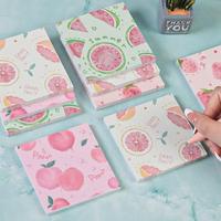 Mignon personnalisé Kawaii étudiant bloc-notes mémo bloc-notes bloc-notes autocollants ensemble d'onglets caractéristique auto-adhésive