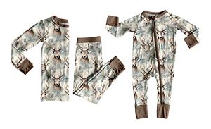 Précommande : Pyjamas pour enfants à imprimé camouflage de chasse, en coton et élasthanne, ensemble sweat à capuche et pantalon, vêtements de nuit décontractés pour garçons - Product Image 6