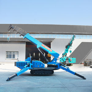 Tonlita 스파이더 크레인 미니 소형 리프팅 크레인 17m 20m 33m 트랙 크롤러 모바일 맨 바구니 유리 흡입 컵 <span class=keywords><strong>5</strong></span> 톤 스파이더 크레인 - Product Image 2