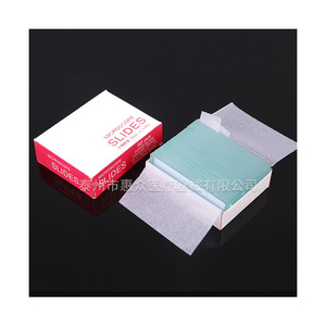 Huizhong <b>Microscope</b> Slides 25x76mm 1mm Thick Clear Glass Ground Edges Cover Glass 22x22mm For <b>Microscope</b> Use - Product Image 4