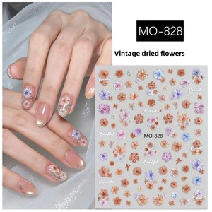 Productos de Belleza, Suministros Personalizados para <span class=keywords><strong>Uñas</strong></span>, Pegatinas 3D/5D para <span class=keywords><strong>Uñas</strong></span>, <span class=keywords><strong>Flores</strong></span> <span class=keywords><strong>Secas</strong></span>, Decoración de <span class=keywords><strong>Uñas</strong></span> con Calcomanías DIY - Product Image 4