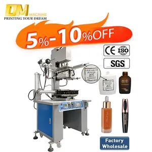 Semi Automatic Hot Foil Stamping Equipment Hot Stamp Machines For Glass Bottles