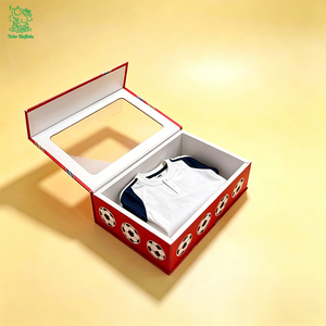Caja Magnética Plegable con Logotipo Personalizado, Caja <span class=keywords><strong>de</strong></span> Regalo <span class=keywords><strong>de</strong></span> Marca, Caja <span class=keywords><strong>de</strong></span> Empaque <span class=keywords><strong>de</strong></span> Alta Calidad para Accesorios <span class=keywords><strong>de</strong></span> Aficionados a la Copa Mundial - Product Image 1