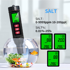 Medidor de Calidad del Agua <span class=keywords><strong>Digital</strong></span> 7 en 1 PH/TDS/EC/SAL/TEMP/S.G/ORP/MF-X71 Medidor de pH Portátil 0-14pH - Product Image 1