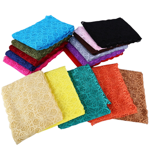 Tissu <span class=keywords><strong>suisse</strong></span> en dentelle épais pour femmes, mailles élastiques brodées, garniture en dentelle, culotte hipster, nouveau, 12x18cm, en stock - Product Image 3