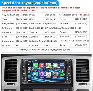 Radio para Auto de 7 Pulgadas con Pantalla IPS para Toyota 4Runner, Tundra, Sequoia, <span class=keywords><strong>Apple</strong></span> CarPlay Inalámbrico, Android Auto, Mirror Link, Bluetooth, AM/FM, Cámara de Reversa - Product Image 6