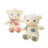 Cadeau de la Saint-Valentin, adorable peluche en forme de cœur d'amour pour couple, ours en peluche en coton PP, super doux, 31 cm-50 cm, 0-24 mois