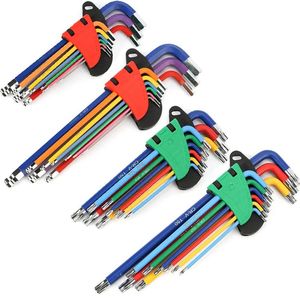 Juego de <span class=keywords><strong>llaves</strong></span> <span class=keywords><strong>Allen</strong></span> de 1,5mm a 10mm, 9 Uds., juego de <span class=keywords><strong>llaves</strong></span> en L para tornillo <span class=keywords><strong>Allen</strong></span> - Product Image 1