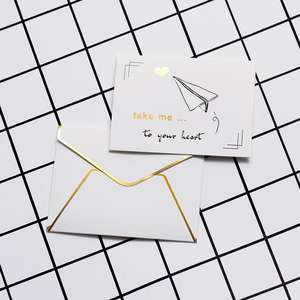 Enfants manuscrite Creative 'Thank' Message bricolage petit carton Gratitude <span class=keywords><strong>mots</strong></span> carte <span class=keywords><strong>de</strong></span> voeux d'<span class=keywords><strong>anniversaire</strong></span> personnalisée du personnel - Product Image 5