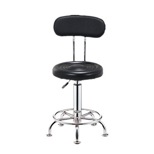 Sgabello da Bar Girevole Regolabile con Braccioli, Design Moderno in Metallo per Uso Commerciale e Domestico, Salone di Bellezza e Parrucchiere - Product Image 1