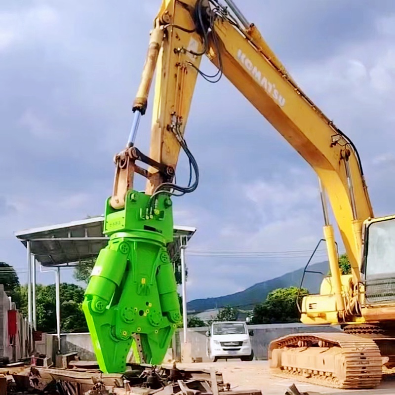 Customized Excavator Accessories Heavy Hydraulic Shear Double Cylinder Hydraulic Shear