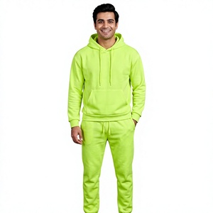 Conjunto Deportivo Unisex 100% Algodón, Estilo Urbano, 2 en 1, Lavado Ácido, Reversible, Forro Polar, Sudadera con Capucha y Pantalones Jogger, Transpirable, Ecológico, Antibacteriano - Product Image 1