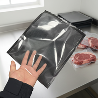 Sacs d'emballage sous vide thermoscellables PA/PE pour filament d'imprimante 3D, noir et transparent, personnalisables