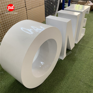 Decorazione della tavola della festa di compleanno del bambino per <span class=keywords><strong>1</strong></span> <span class=keywords><strong>anno</strong></span>, fornitori della decorazione della festa della tavola della doccia del bambino lettera un segno del tavolo - Product Image 2