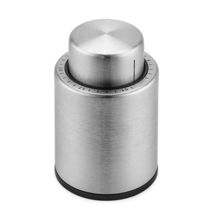 Bouchon de bouteille à pompe sous vide en acier inoxydable, préservateur de <span class=keywords><strong>vin</strong></span> sous vide, bouchons de pompe à vide pour <span class=keywords><strong>vin</strong></span>, garde <span class=keywords><strong>le</strong></span> <span class=keywords><strong>vin</strong></span> vraiment frais - Product Image 4