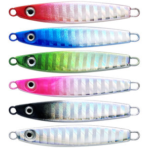 EW-señuelo de pesca de tiro largo, plantilla de metal de 7g-30g, cebo Jigger con doble gancho - Product Image 6