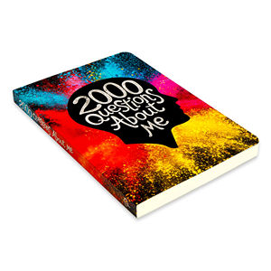 Journal guidé <span class=keywords><strong>de</strong></span> questions <span class=keywords><strong>de</strong></span> style mini A5 personnalisé cousu fil planificateur doublé papier vierge cadeau pour la productivité <span class=keywords><strong>de</strong></span> l'organisation - Product Image 1