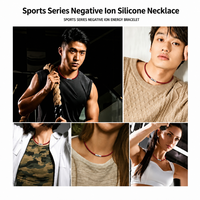 Collier Magnétique Thérapeutique en Silicone en Gros avec Aimant Intégré en Acier Inoxydable 316L – Soutien à la Récupération et Colliers Tendance
