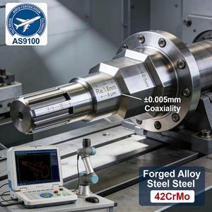 מכלול ציר כוח חדשני בעל דיוק גבוה לאנרגיה חדשה |   כרסום CNC נגד עיוות |   מוסמך ISO 9001 - Product Image 1