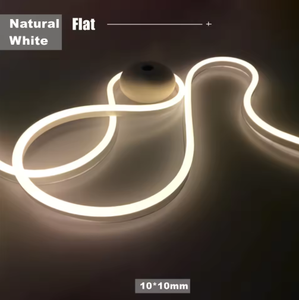 1-10m linh hoạt Led Neon Silicone Ống lõm Trắng biên giới Ribbon Rope kênh khuếch tán băng mềm DIY tuyến tính trang trí nội thất dải ánh sáng - Product Image 3