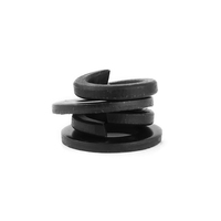 Grade 8.8 DIN Standard Carbon Steel Flat/Spring Washers with Black Finish Hujiang Brand Compatible with M4-M42 Screws
