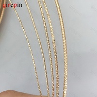 Fil de matériau fait à la main de haute qualité 14K fil rempli d'or bricolage pour Bracelet collier bague fabrication de bijoux approvisionnement