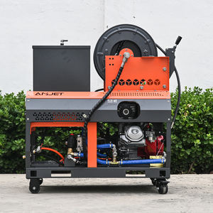 <span class=keywords><strong>Limpiador</strong></span> de tuberías de drenaje Amjet 13HP 300Bar 16LPM 60L tanque de agua lavadora a presión de motor de <span class=keywords><strong>gasolina</strong></span> 2-6in para fontaneros - Product Image 2