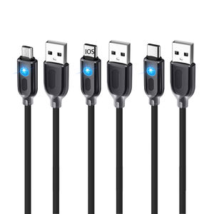 <span class=keywords><strong>สาย</strong></span><span class=keywords><strong>ชาร์จ</strong></span>เร็วคุณภาพดี USB C พร้อมไฟ LED 120W สำหรับโทรศัพท์ Android Samsung - Product Image 2