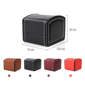Boîte <span class=keywords><strong>de</strong></span> <span class=keywords><strong>Rangement</strong></span> Organiseur <span class=keywords><strong>de</strong></span> <span class=keywords><strong>Montres</strong></span> <span class=keywords><strong>de</strong></span> Luxe en Cuir PU <span class=keywords><strong>pour</strong></span> Vente en Gros, Étuis Cadeaux Personnalisés avec Emballage Logo - Product Image 4