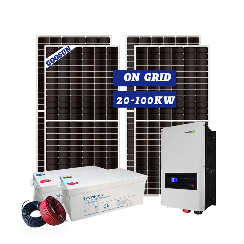 Hybrid Solar Power System Photovoltaic Panels