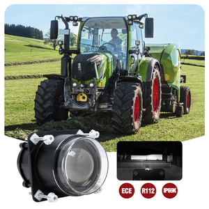 Phare LED rond pour tracteur <span class=keywords><strong>de</strong></span> 3,5 pouces, 18W, faisceau bas, pour Fendt <span class=keywords><strong>207</strong></span> 208 209 210 VARIO - Product Image 5
