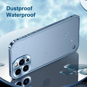 Wholesale Light Weight Metal Magnetic Mobile <strong>Phone</strong> Cover for iPhone 16 15 14 13 12 11 Pro Max Luxury Aluminum <strong>Cell</strong> <strong>Phone</strong> <strong>Case</strong> - Product Image 3