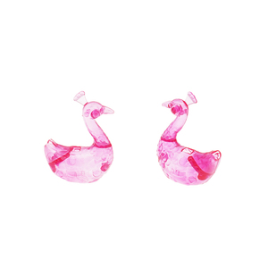 Sifflets en forme de petit cygne pour enfants, mini-jouets de cheering, pour petits cadeaux, capsules de 45 mm, vente en gros - Product Image 3