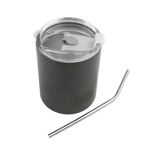 Gobelet à café isolé sous vide en métal de qualité <span class=keywords><strong>alimentaire</strong></span>, couvercle de gobelet étanche en acier inoxydable de 12oz et paille 360ml <span class=keywords><strong>Thermos</strong></span> sous vide - Product Image 3