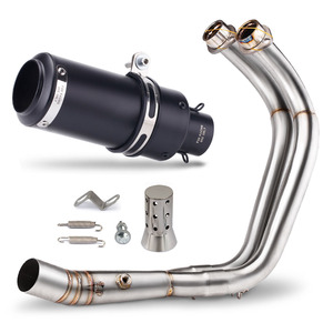 Sistema de Escape MT07 para Yamaha YZF-R7 FZ07 XSR700 <span class=keywords><strong>Tracer</strong></span> <span class=keywords><strong>700</strong></span>/GT Tracer7/GT 2014-2026, Colector de Escape para Motocicleta, Silenciador CR-T - Product Image 5