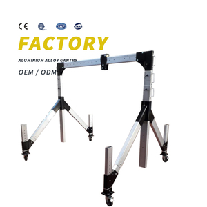 Grúa de pórtico de aluminio con sistema de nivelación láser - Product Image 1