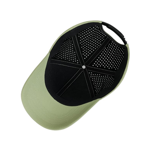 Gorra de béisbol Unisex de alta calidad de 6 paneles, transpirable, personalizada, con agujero cortado con láser, estilo de moda, sombrero deportivo al aire libre para viajes - Product Image 5