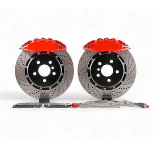 Kit <span class=keywords><strong>de</strong></span> freinage haute performance D42, étrier <span class=keywords><strong>de</strong></span> <span class=keywords><strong>frein</strong></span> arrière R17, disque 330*28, <span class=keywords><strong>support</strong></span> <span class=keywords><strong>de</strong></span> logo personnalisé pour Mercedes-Benz Classe E W212 - Product Image 3