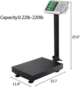 Cân Nền Tảng Công Nghiệp Kỹ Thuật Số Cân Nặng 300 Kg Cân Điện Tử Nền Tảng - Product Image 2