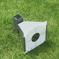 Pièges à balles à succès : Cibles métalliques pour tir sportif avec cibles en papier pour accessoires de chasse en extérieur