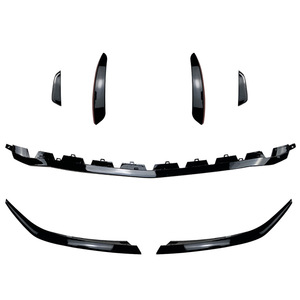 Mercedes-Benz A-Class W177 Front Canard Air Blade Kit PP Material Adhesive Installation - Product Image 1