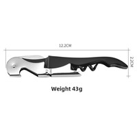 Couteau Haima, ouvre-bouteille de vin rouge, ouvre-boîte multifonctionnel en acier inoxydable, modèle YX202603402 120x22x1.2MM