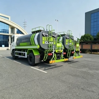Camion arroseur DongFeng Q235 en acier au carbone 6x4 avec composants essentiels (moteur, pompe, engrenage, boîte de vitesses) Diesel, zone d'arrosage >16m